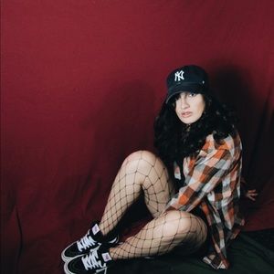 Orange Boyfriend Flannel